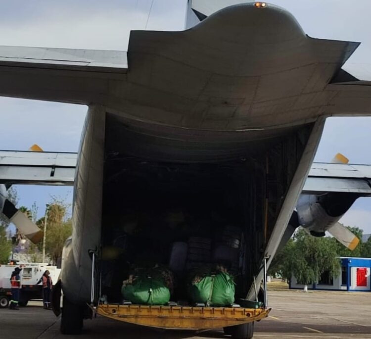 Ministerio de Defensa y FAB activan puente aéreo para traslado de alimentos.