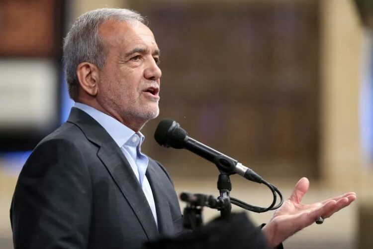 El presidente de Irán, Masud Pezeshkian
