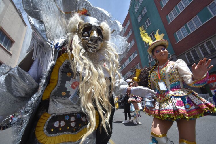 La morenada es una danza boliviana. Foto: Archivo La Razón.