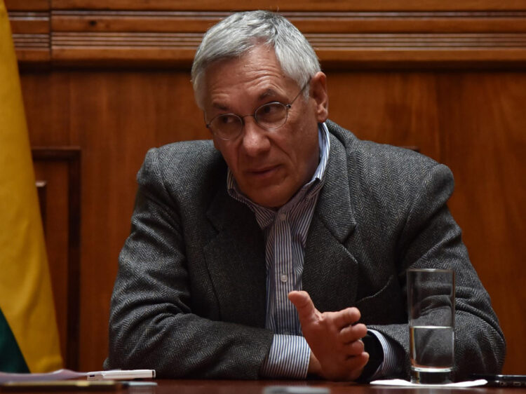 El expresidente Eduardo Rodríguez Veltzé.