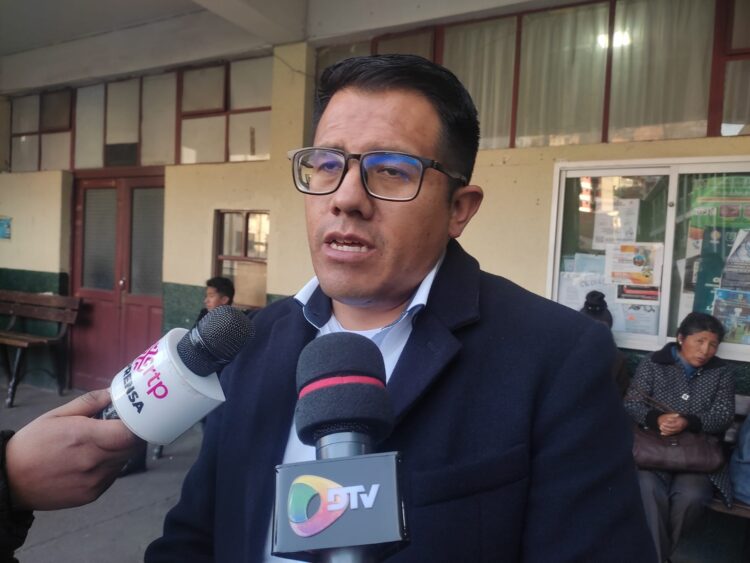 El abogado Abel Loma, defensa legal del denunciante.
Foto: Archivo