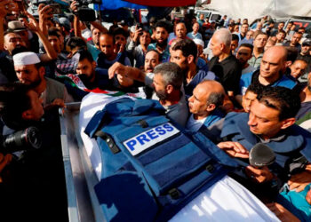 En Gaza también murieron periodistas