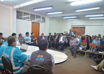 La reunión multisectorial para evaluar el alza de precios en las tarifas de transporte.