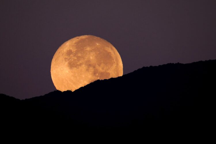 Otro de los fenómenos apreciados este año fue una Super Luna. Foto: Observatorio Nacional Astronómico.