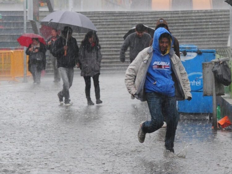 Las lluvias en cinco departamentos serán continúas hasta el 27 de este mes.