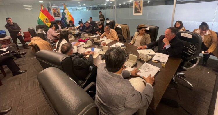 Una comisión de la Cámara de Diputados. Foto: Archivo.
