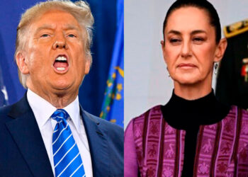 Imagen compartida entre Donald Trump y Claudia Sheinbaum