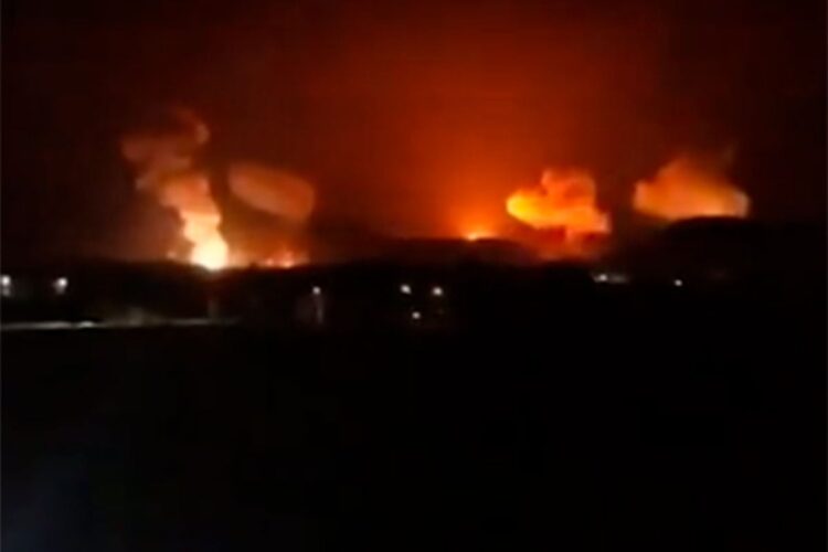 Un bombardeo en Yemen. Foto: Archivo