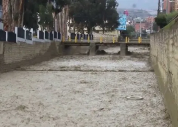 Las últimas lluvias causaron la crecida de ríos.