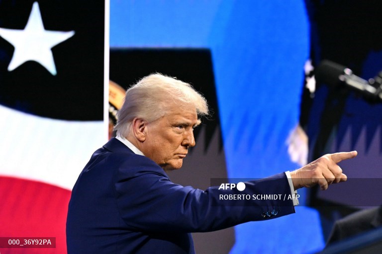 Trump habla de un acercamiento con China
