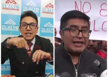 La defensa legal de la alcaldesa Eva Copa pide la detención del tiktoker 'El Mamani'.