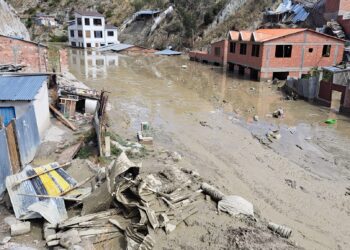 La Paz es el departamento más afectado por las lluvias.