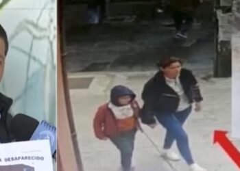 Ernesto Córdova, padre del niño desaparecido Santino informa que su hijo está con su madre.