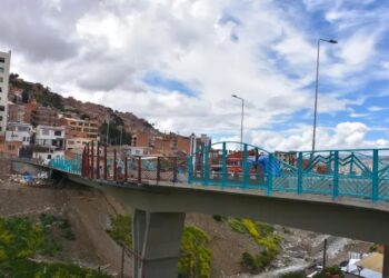 Los puentes serán entregados el siguiente viernes 21 de febrero. Foto: AMUN.