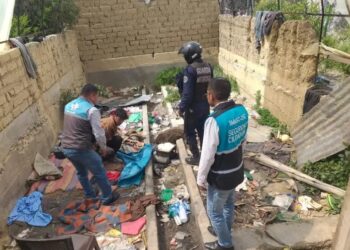 Funcionarios municipales hicieron un operativo en el lugar. Foto: GAMLP.
