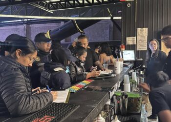 El operativo en varias discotecas de la Zona Sur.