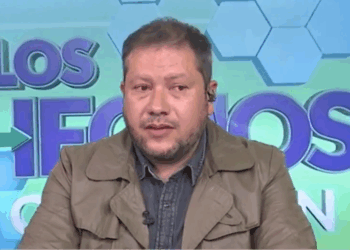 El ministro de Hidrocarburos, Alejandro Gallardo, en Los Hechos Cuentan.