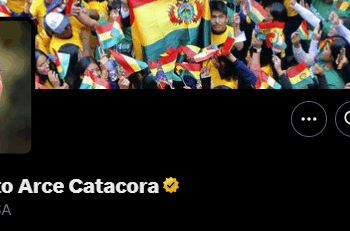 La cuenta hackeada del Banco Unión.