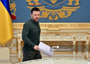 El presidente ucraniano, Volodimir Zelenski