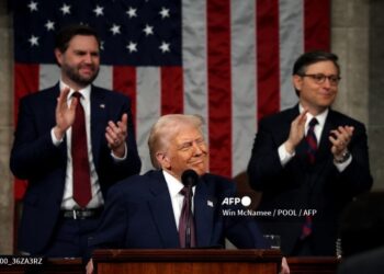 Trump dio un mensaje ante el congreso de EEUU