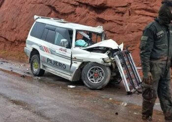 Uno de los tantos accidentes en el primer trimestre de 2025.