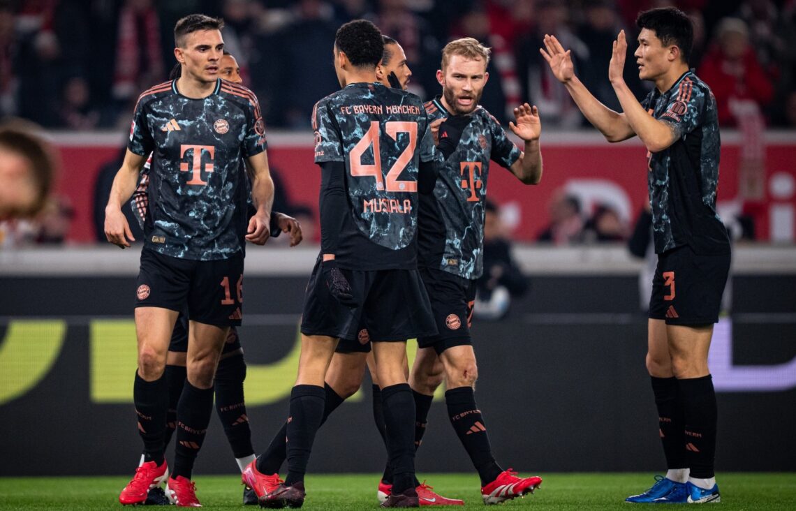 Un festejo anterior del Bayern Munich