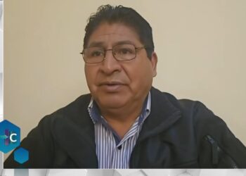 El viceministro Juan Carlos Calvimontes brindó la información. Foto: BTV.