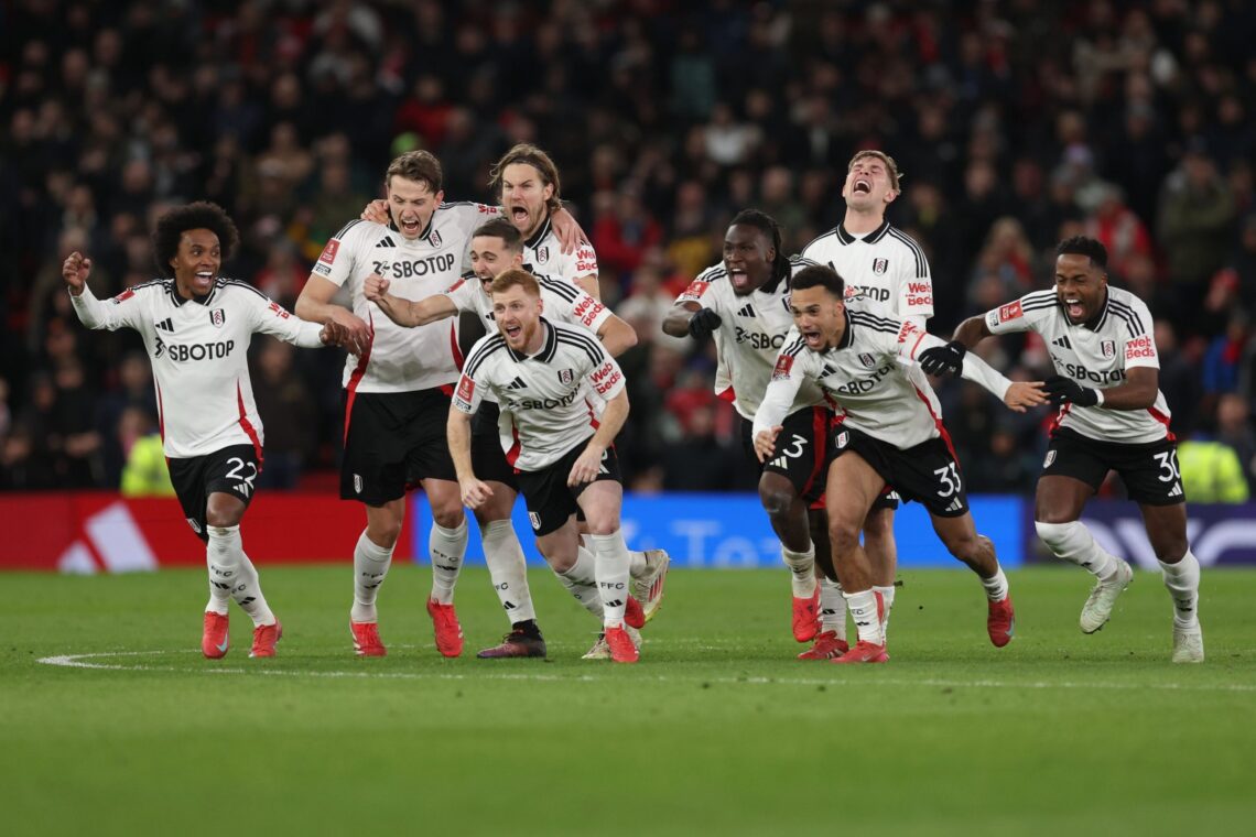 El festejo de Fulham