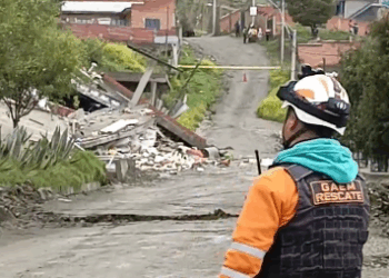 La caída del talud en Codavisa.