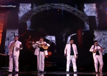 Los bolivianos Tupay en su presentación en Viña del Mar.