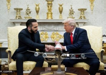 Trump recibió a Bukele en la Casa Blanca
