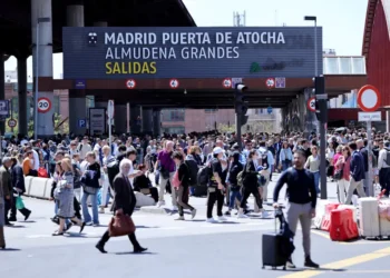 El apagón generó caos en España/AFP