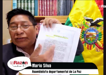 Mario Silva, dirigente de los choferes sindicalizados en entrevista con La Razón Radio.