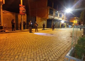 Sucedió en la ciudad de El Alto. Foto: Facebook Red Patria Nueva.