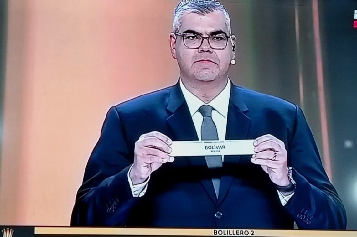 El momento justo en el que sale el bolillero de Bolívar para el grupo G