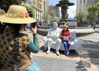 El Prado está ubicado sobre la avenida 16 de Julio del centro de la ciudad de La Paz. Foto: GAMLP.