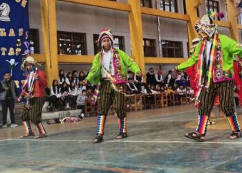 Las actividades culturales son parte de esta iniciativa. Foto: DDE Chuquisaca.