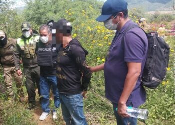 El sindicado fue aprehendido en Aiquile. Foto: Fiscalía.