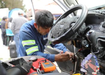 Empezó el proceso de instalación de GPS en el transporte público. Foto: AMUN.