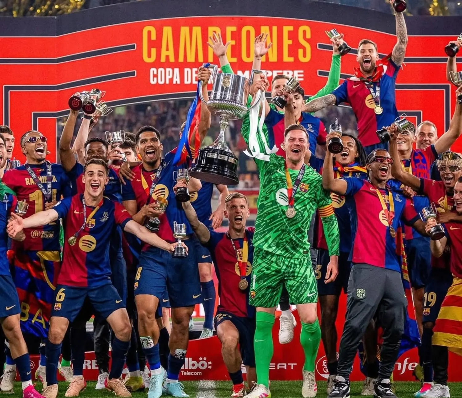 Barcelona gana la Copa del Rey al vencer 3-2 en la prórroga al Real ...