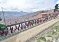 La Federación Túpac Katari se dirige a La Paz.