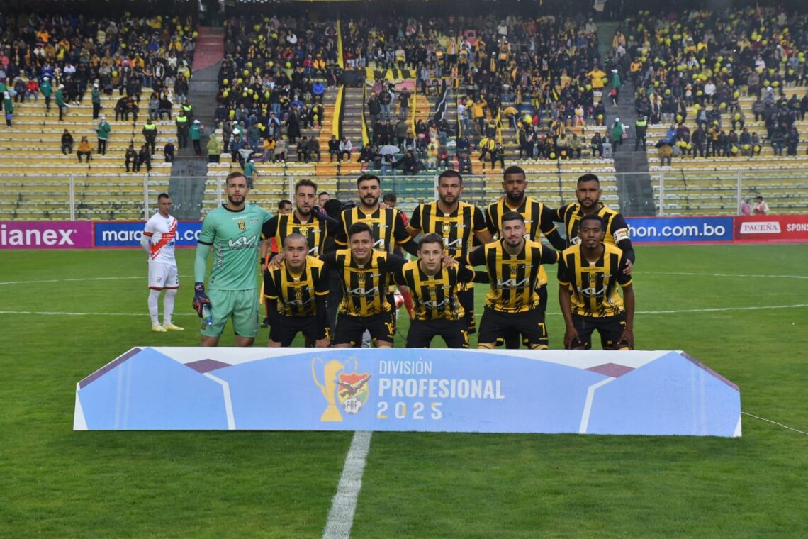La actual plantilla de The Strongest que encara la temporada 2025