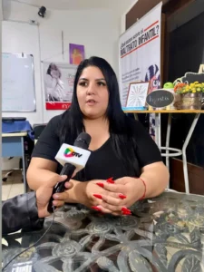 La fiscal Jéssica Echeverría.