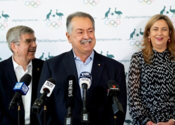 Andrew Liveris, presidente del comité organizador de los Juegos Olímpicos de Brisbane 2032