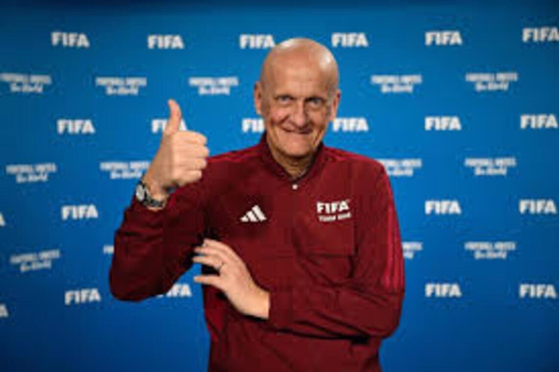 Pierluigi Collina, presidente de la Comisión de Árbitros de la FIFA