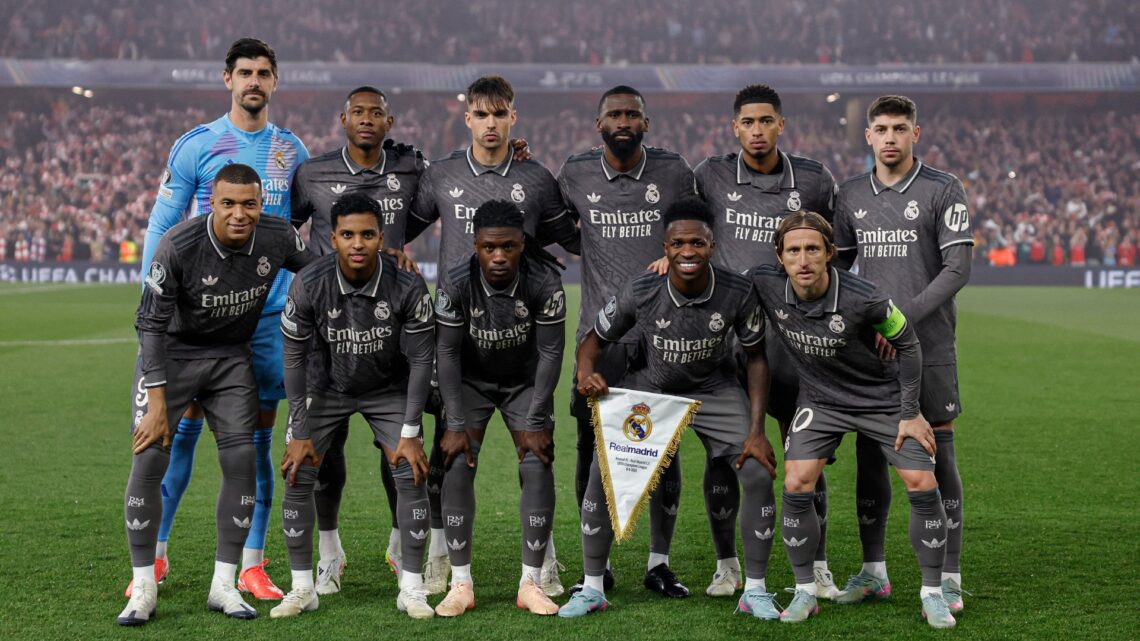 El plantel titular del Real Madrid que enfrenta al Arsenal