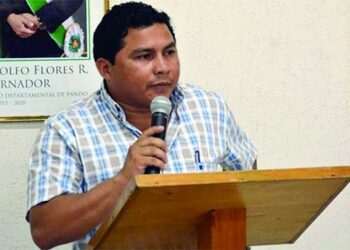 El exalcalde de Coibja y exjugador de fútbol, Luis Gatty Ribeiro.