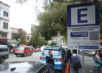 El nuevo servicio de parqueo en línea. Foto: Amun.