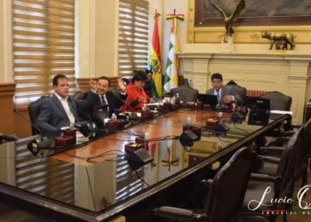 Concejales de La Paz en una sesión. FOTO: Concejo Municipal de La Paz