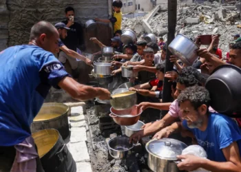 La población de Gaza está al borde de una hambruna/AFP